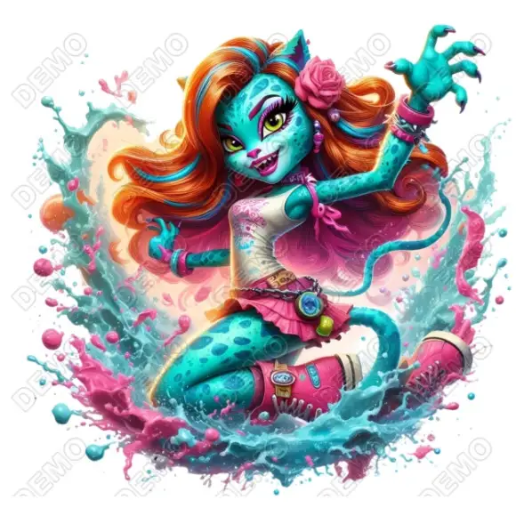 Monster Girl  Toralei  DTF  Shirt Iron on Transfer