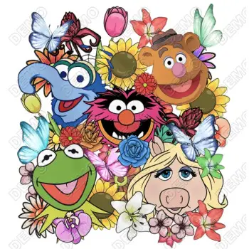 Muppets DTF Iron on Transfer  N8