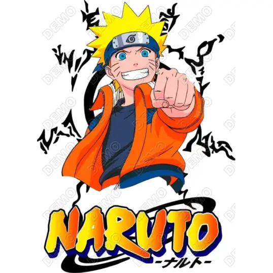 Naruto Team DTF  Iron on Transfer N90