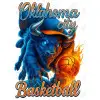 Oklahoma City Basketball  DTF Iron on Transfer 