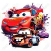 Pixar Cars Disney DTF Iron on Transfer N10