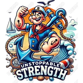 Popeye  DTF  Shirt Iron on Transfer N5