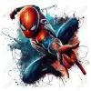 Spider Man  DTF Iron on Transfer N34