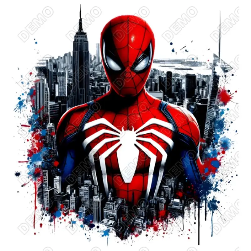 Spider Man DTF Shirt Iron on Transfer N7 Spider Man DTF Shirt Iron on Transfer N7