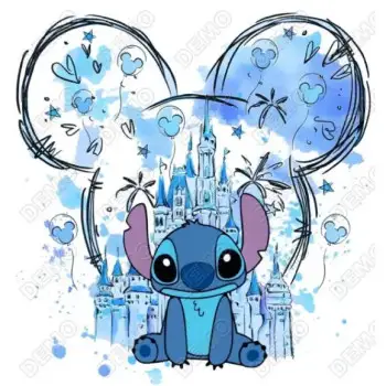Stitch  Disney DTF Iron on Transfer 
