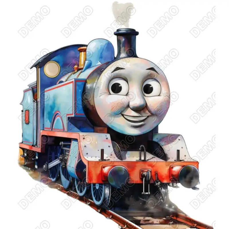 Thomas the Train DTF Shirt Iron on Transfer Thomas the Train DTF Shirt Iron on Transfer