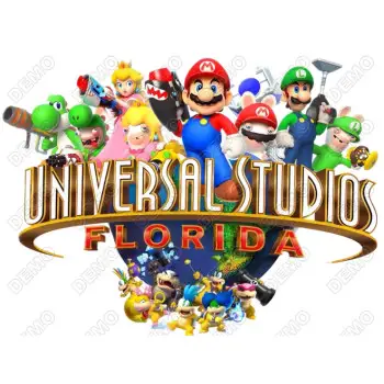  Universal Studios Florida  DTF Iron on Transfer 