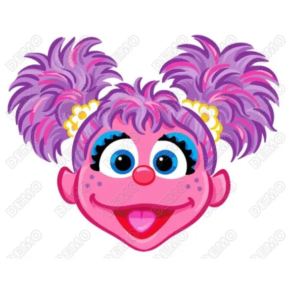 Abby Cadabby DTF  Shirt Iron on Transfer