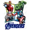 Avengers DTF  Shirt Iron on Transfer