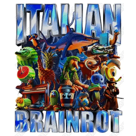 BRAINROT DTF Iron on Transfer N2