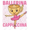 Ballerina Cappuccina BRAINROT DTF Iron on Transfer 