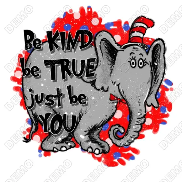 Be Kind be True just be you DTF Iron on Transfer