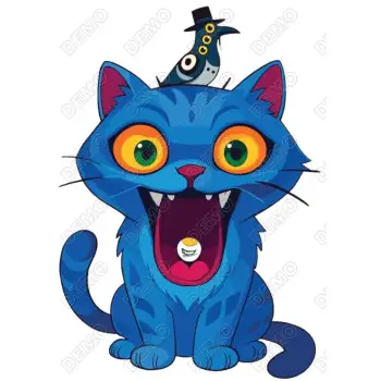 Derpy Tiger KPop Demon Hunters  DTF Iron on Transfer 