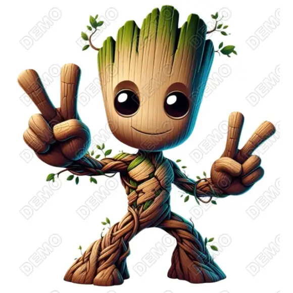 Groot DTF Iron on Transfer  N2