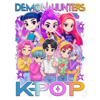 KPop Demon Hunters  DTF Iron on Transfer N2
