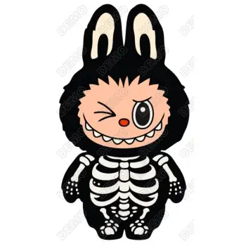 Labubu Halloween DTF Iron on Transfer N4