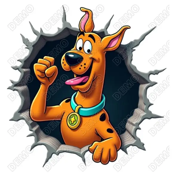 Scooby Doo DTF Iron on Transfer  N90