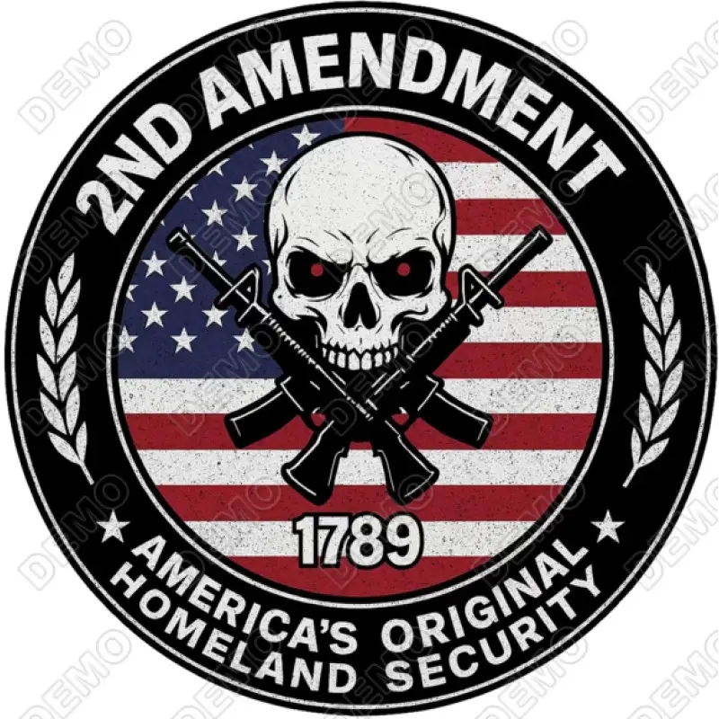 Second Amendment DTF Shirt Iron on Transfer Second Amendment DTF Shirt Iron on Transfer