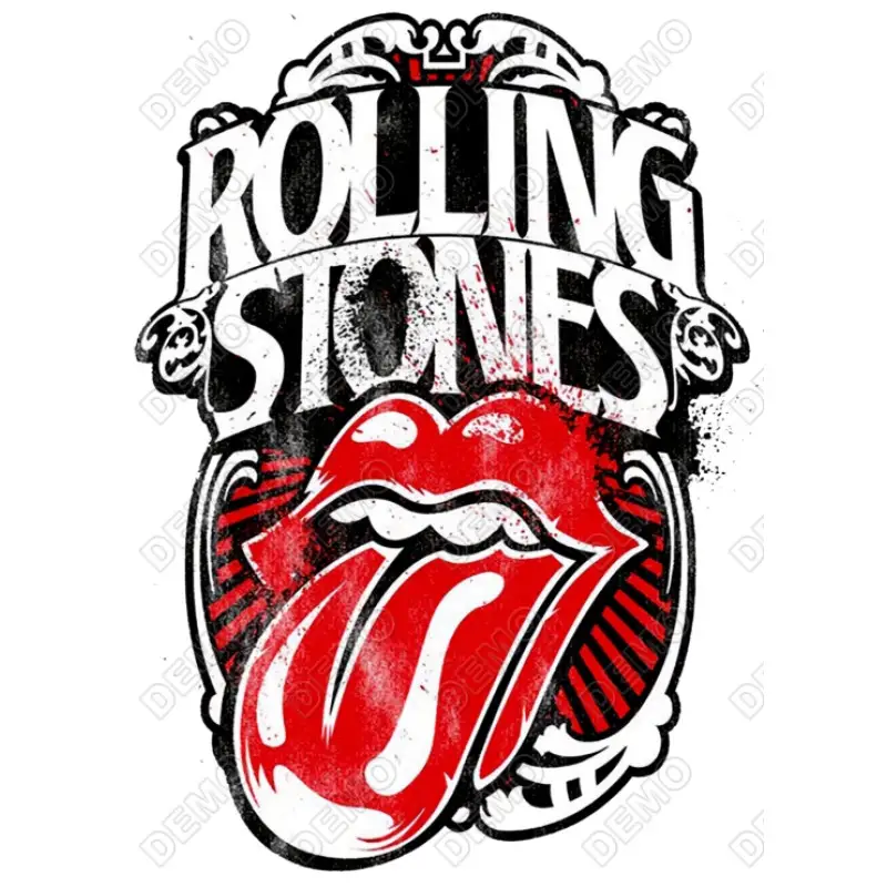 The Rolling Stones DTF Shirt Iron on Transfer The Rolling Stones DTF Shirt Iron on Transfer