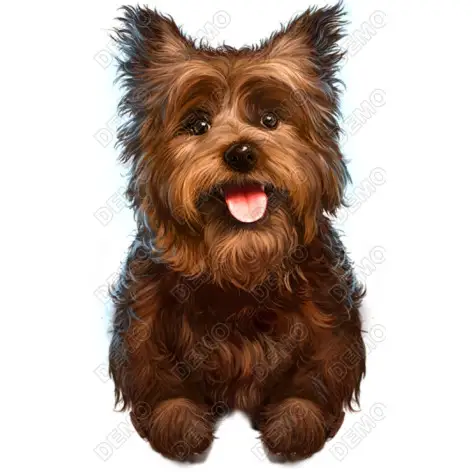 Wizard Of Oz Toto Dog  DTF Shirt Iron on Transfer