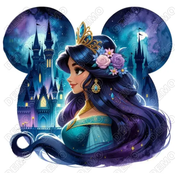 Aladdin Jasmine  DTF Iron on Transfer