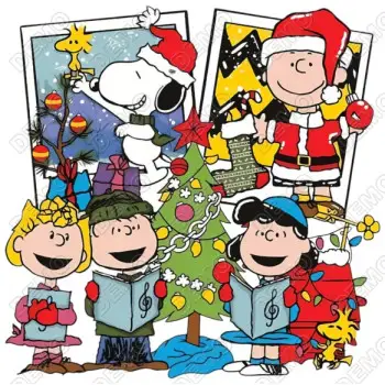 Christmas Santa Peanuts   DTF Shirt Iron on Transfer   Christmas Santa Peanuts   DTF Shirt Iron on Transfer