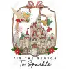 Christmas Tinkerbell  DTF Shirt Iron on Transfer