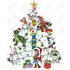 Christmas  Toy Story  DTF Shirt Iron on Transfer  Christmas  Toy Story  DTF Shirt Iron on Transfer