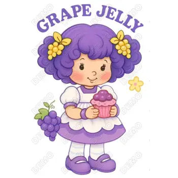 Grape Jelly  DTF  Iron on Transfer  