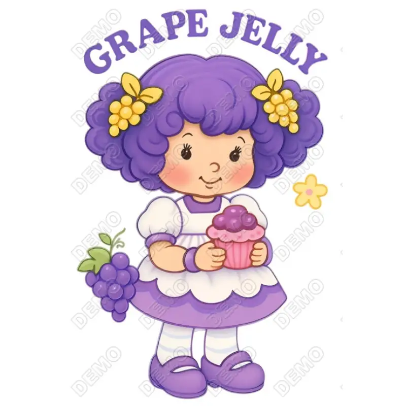 Grape Jelly  DTF  Iron on Transfer