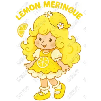 Lemon Meringue  DTF  Iron on Transfer  