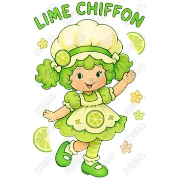 Lime Chiffon  DTF  Iron on Transfer  