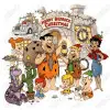 The Flintstones Christmas  DTF Iron on Transfer 