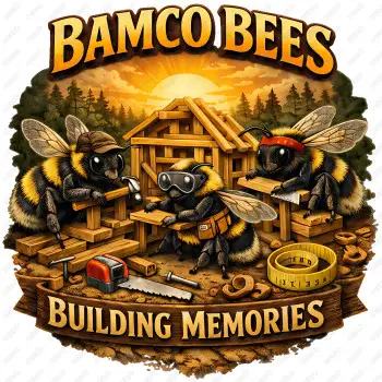 CUSTOM DESIGN - BAMCO BEES DTF Shirt Iron on Transfer