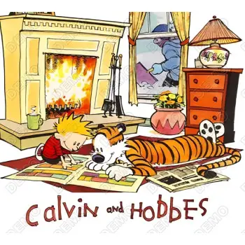 Calvin and Hobbes DTF Shirt Iron On Transfer N2