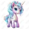 Cute Unicorn  DTF  Shirt Iron on Transfer  