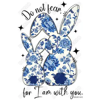 Easter Bunnys  DTF Iron On Transfer