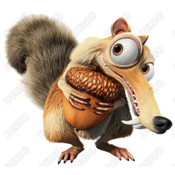 Ice Age Scrat  DTF   Iron on Transfer 