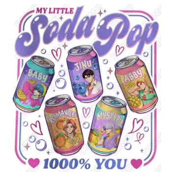 KPop Demon Hunters  Soda Pop  DTF Iron on Transfer 