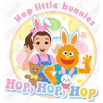 Ms Rachel Easter DTF  Iron on Transfer 