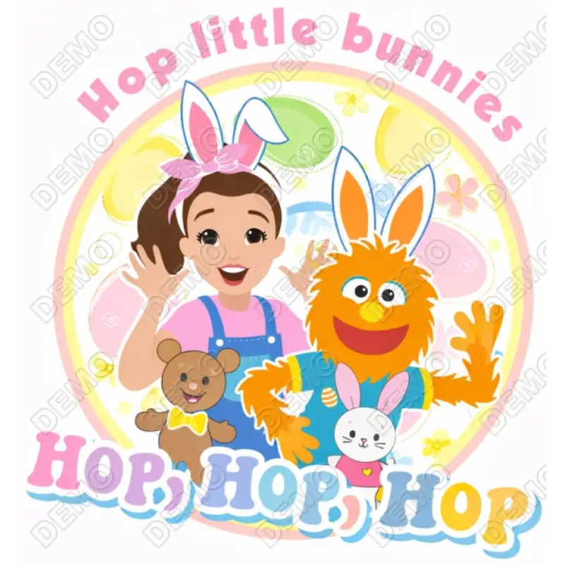 Ms Rachel Easter DTF  Iron on Transfer