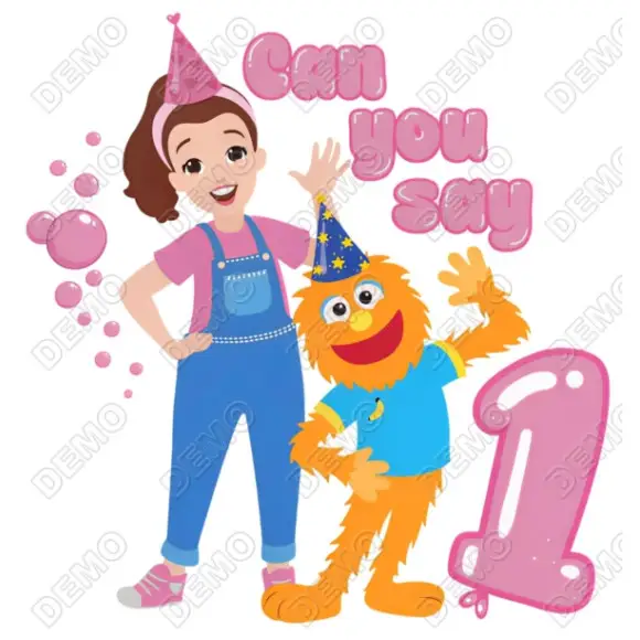 Ms Rachel Pink  Personalized  Custom  DTF  Iron on Transfer