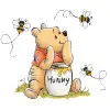 Pooh and Bees  DTF Iron on Transfer