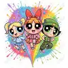 Powerpuff Girls  DTF Iron on Transfer N9