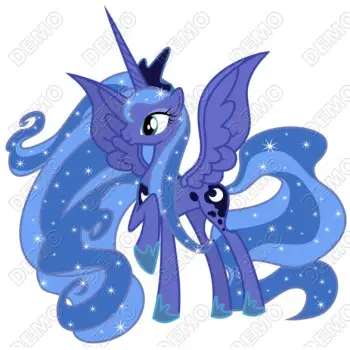 Princess Luna  My Little Pony  DTF Iron On Transfer