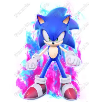 Sonic  DTF  Shirt Iron on Transfer #12