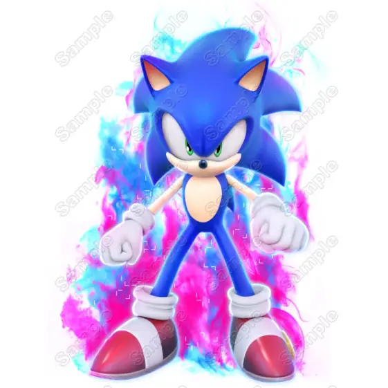 Sonic  DTF  Shirt Iron on Transfer #12