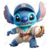 Stitch  Baseball  DTF  Shirt  Iron on Transfer