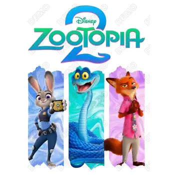 Zootopia  DTF Iron on Transfer 