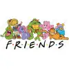 80s Cartoon Friends  DTF Iron on Transfer